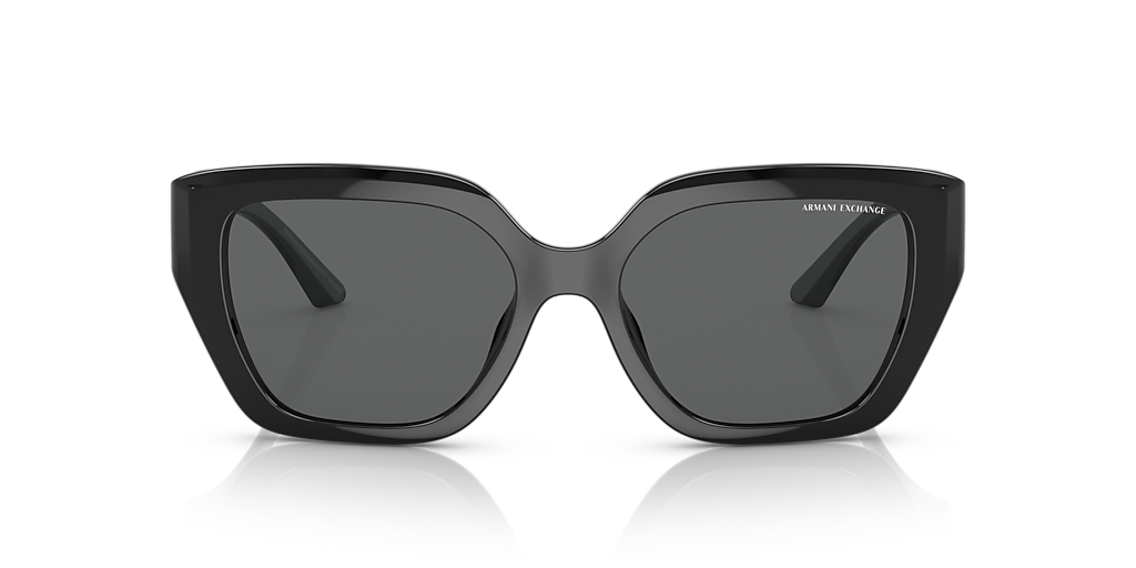 Armani Exchange AX4125SU M (54 - 17) with Grey lenses and Black