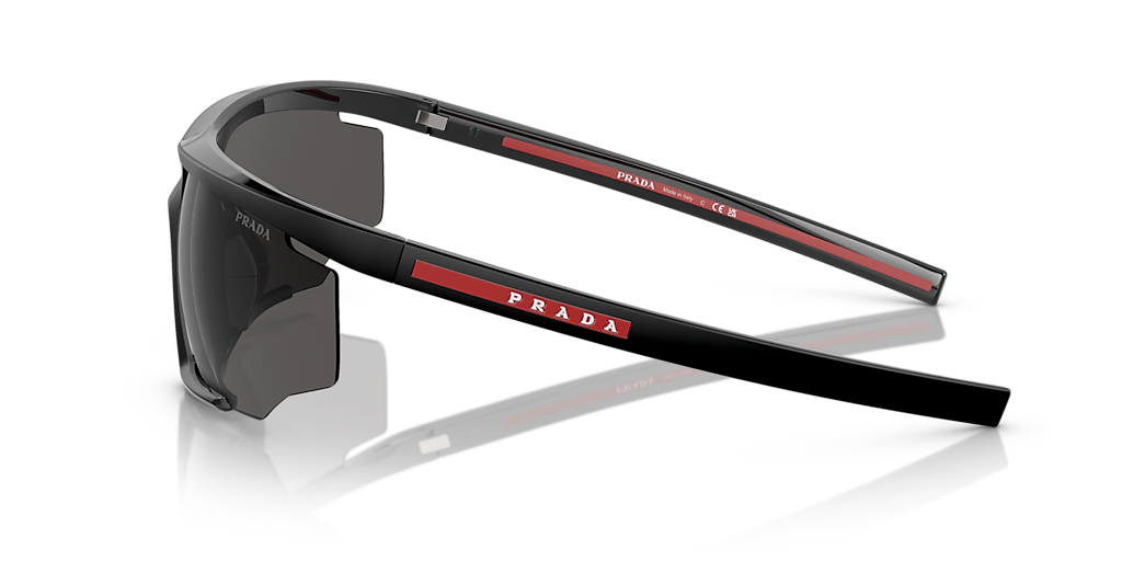 Prada Linea Rossa PS 07YS XXL (76 - 12) with Grey lenses and Black