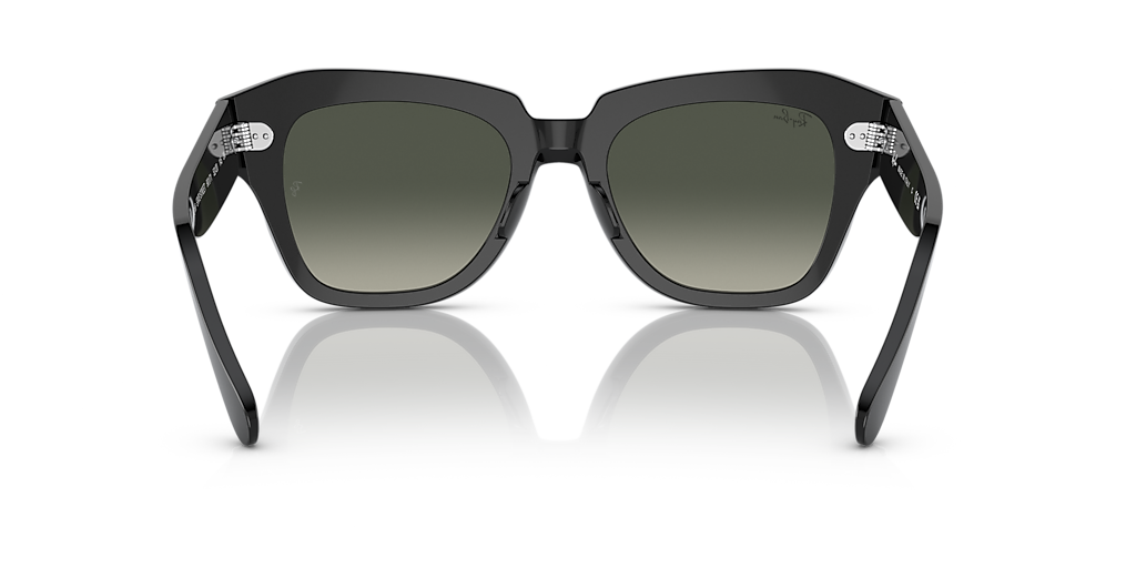 Ray-Ban State Street M (49 - 20) with Grey lenses and Black frame