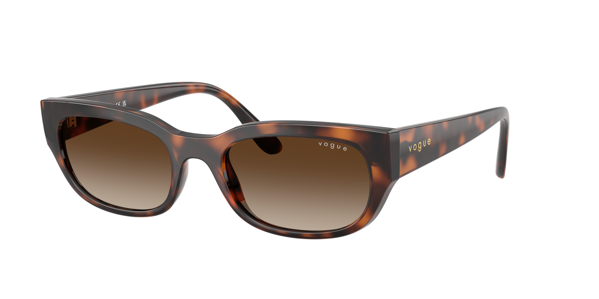 Vogue Eyewear Brown Woman Vo5669s 271813 Sunglasses Nylon Pillow Normal Nuanced - Image 2