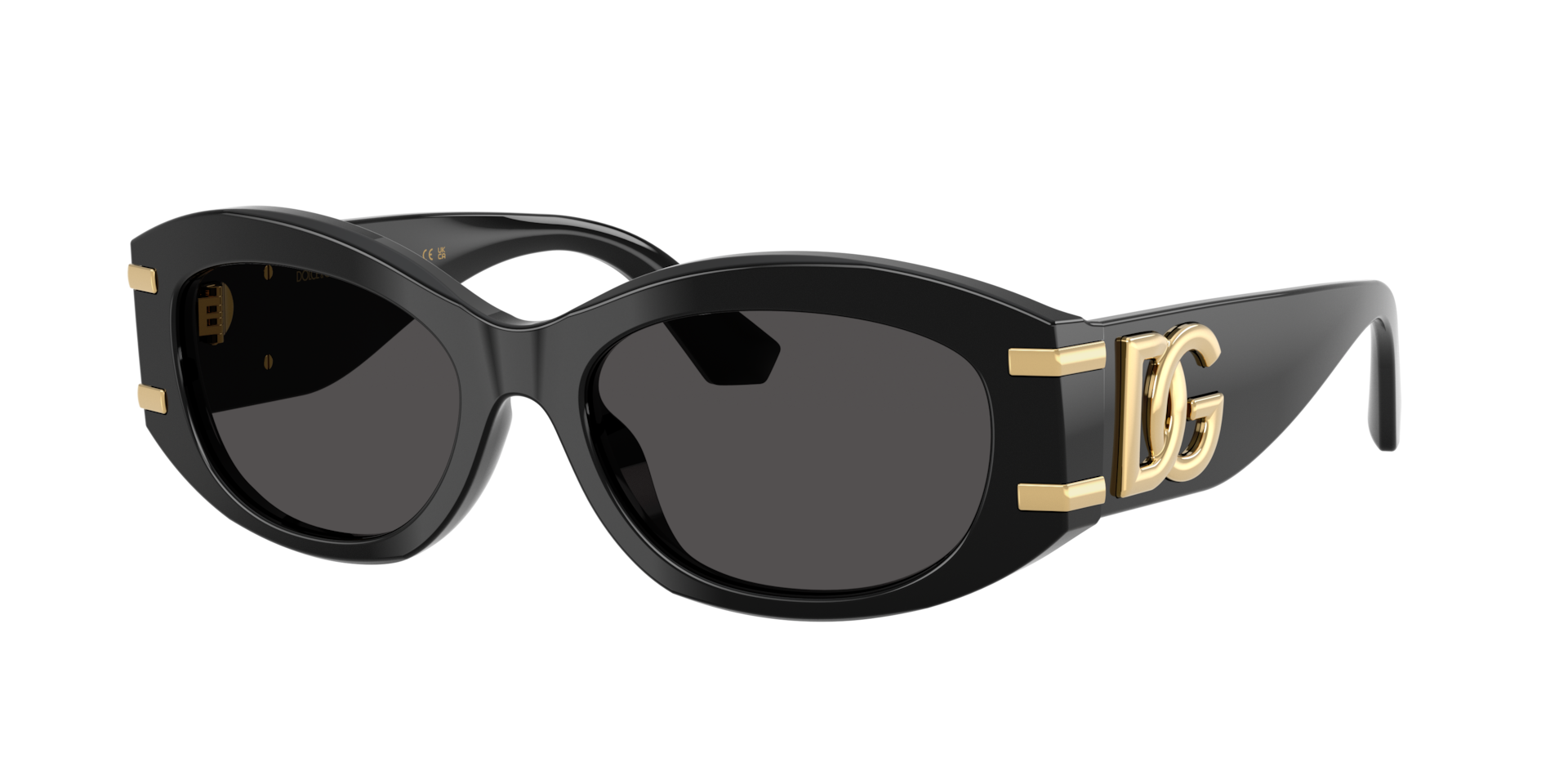 Dolce&Gabbana DG4502 L (55 - 18) with Grey lenses and Black frame