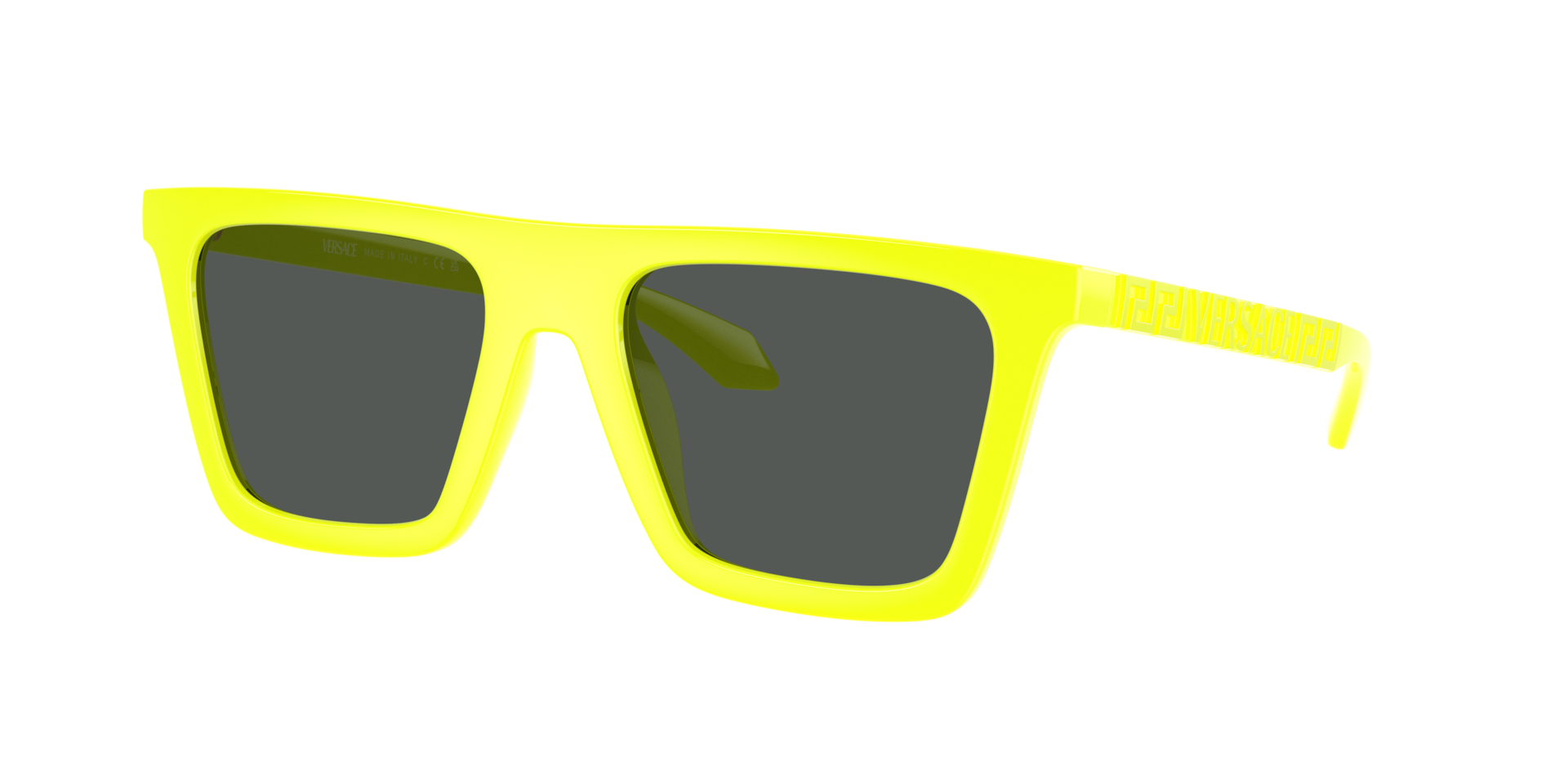 Versace Homme Sunglass VE4468U - Couleur du Monture Jaune intgral tropical Couleur de Lentille Gris fonc 121 €
