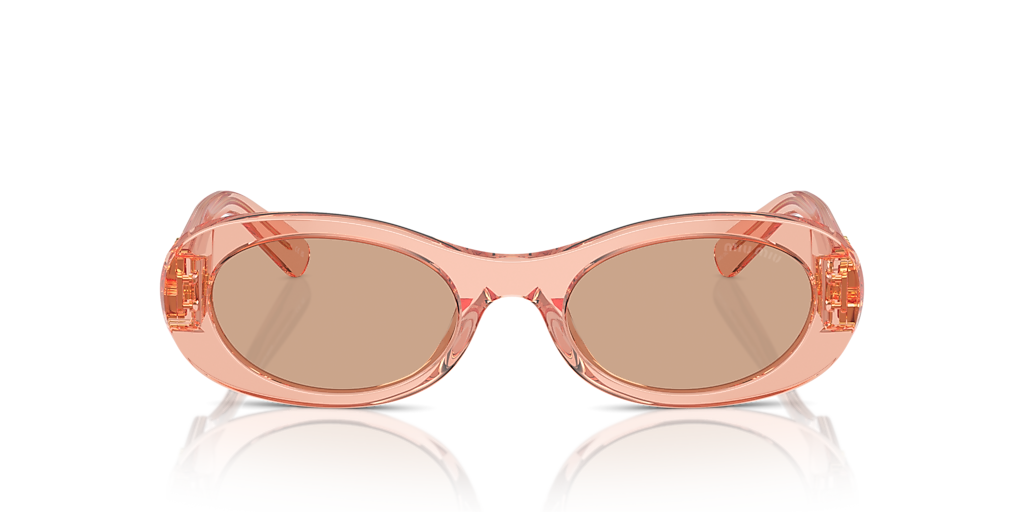 Miu Miu MU 06ZS S (50 - 20) with Brown lenses and Pink frame