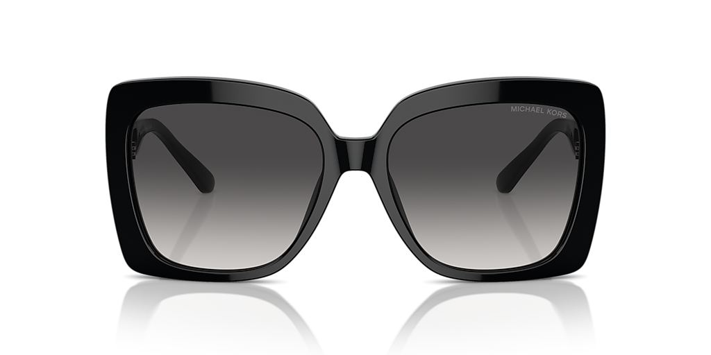 Michael Kors Nice M (57 - 17) com Lentes Cinza e Armação Preto