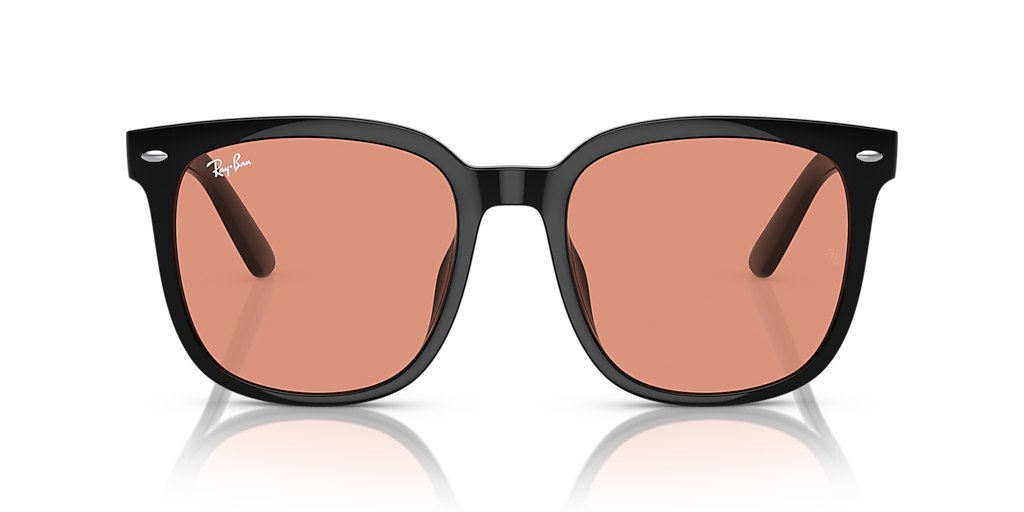 Ray-Ban RB4401D XXL (57 - 20) with Orange lenses and Black frame