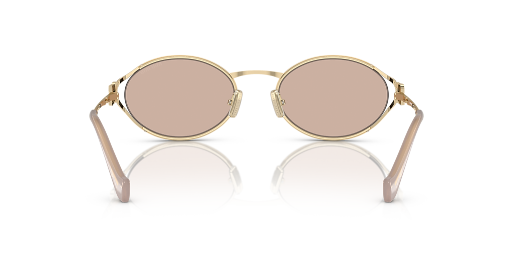 Miu Miu MU 52YS L (54 - 21) with Pink lenses and Gold frame