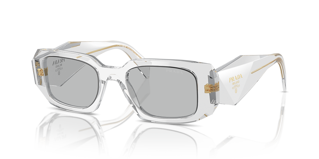 Prada PR 17WS S (49 - 20) with Grey lenses and Grey frame