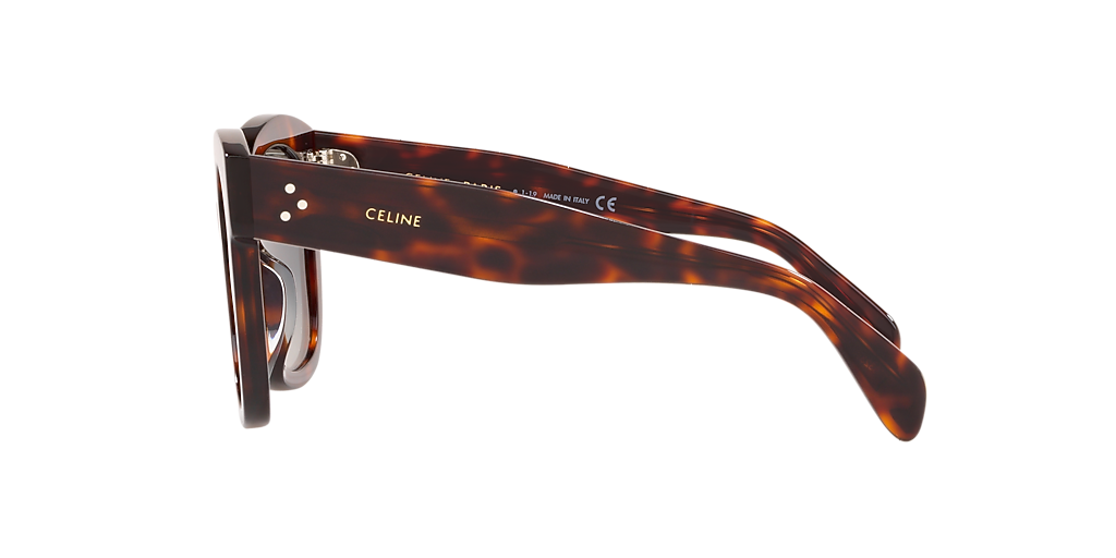Celine CL4002UN XXS (54 - 22) with Brown lenses and Tortoise frame