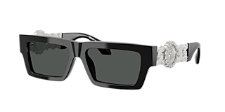 Versace VE4464F XXL (55 - 20) with Grey lenses and Blue frame