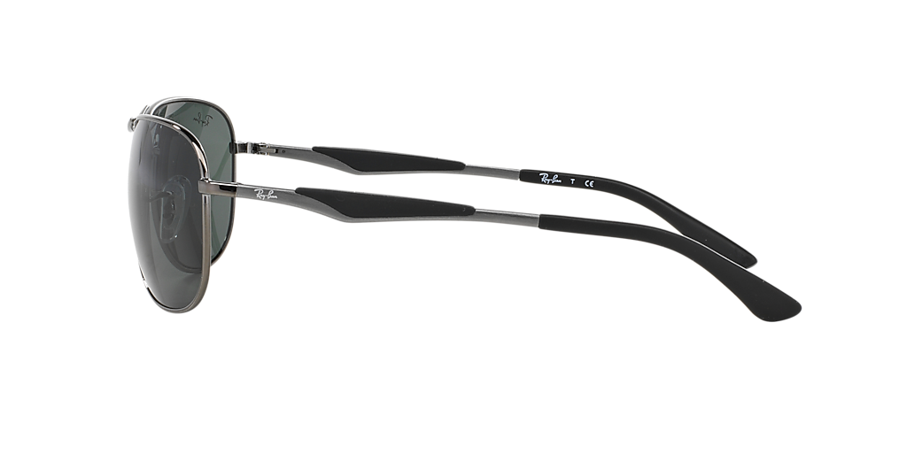 小物 Ray-Ban RB3519 Polarized Ray-Ban RB3519 L (59 - 15) with Green lenses and Grey frame