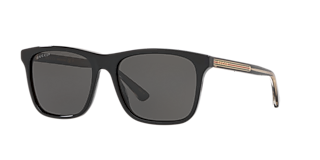 Gucci GG1626S S (54 - 18) with Grey lenses and Blue frame