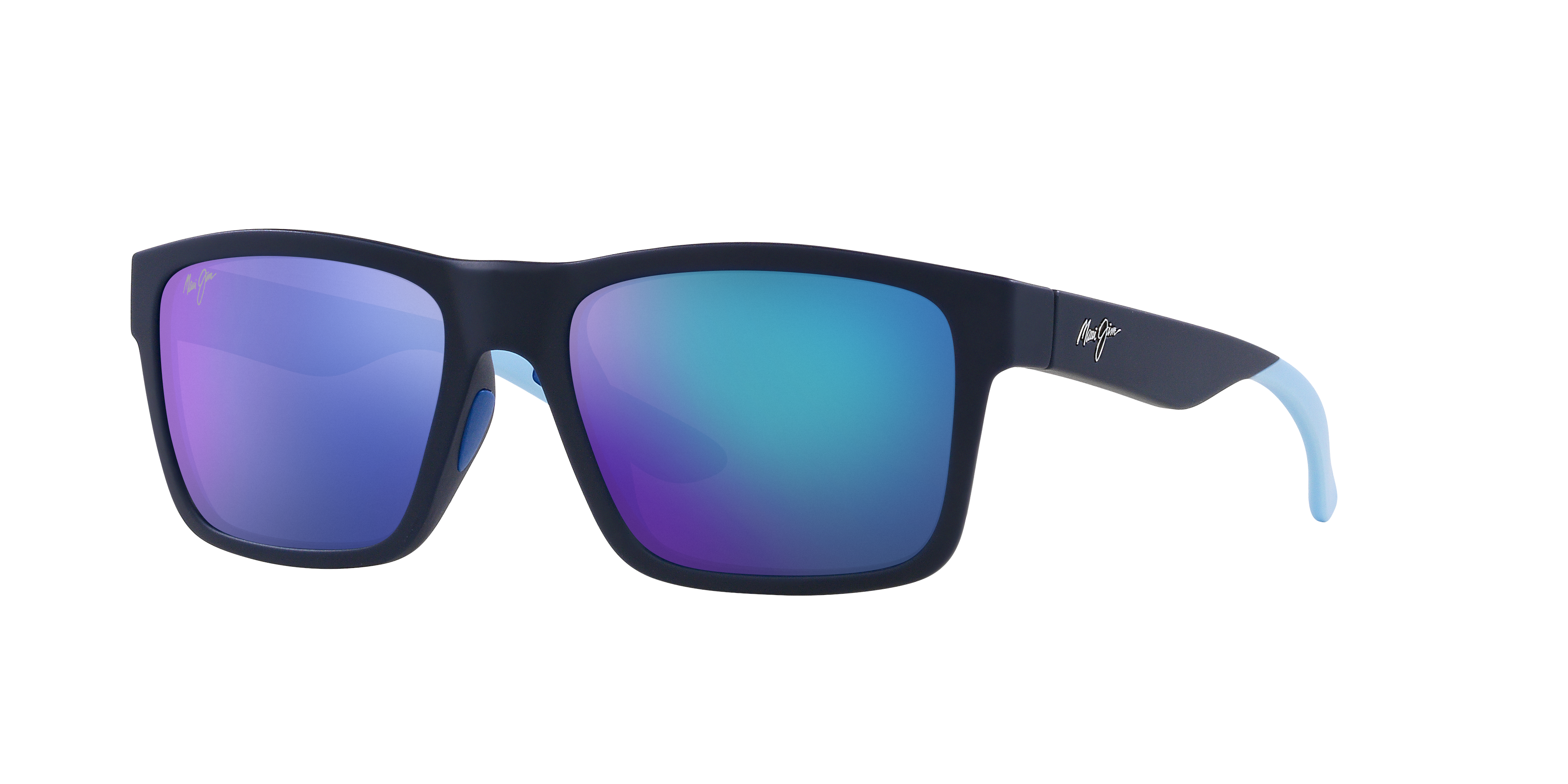 Maui Jim The Flats XL (57 - 19) with Blue lenses and Blue frame