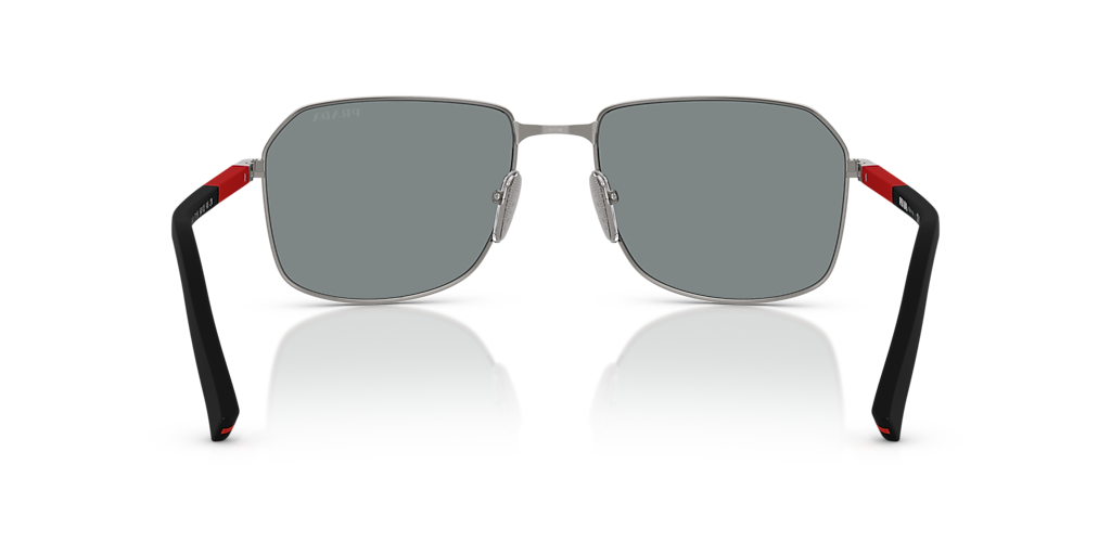 Prada Linea Rossa PS A51S XL (57 - 18) with Blue lenses and Grey