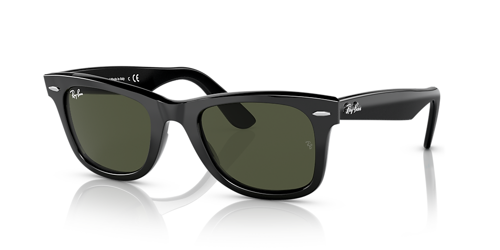 Ray-Ban Original Wayfarer Bio-Based L (50 - 22) with Green lenses