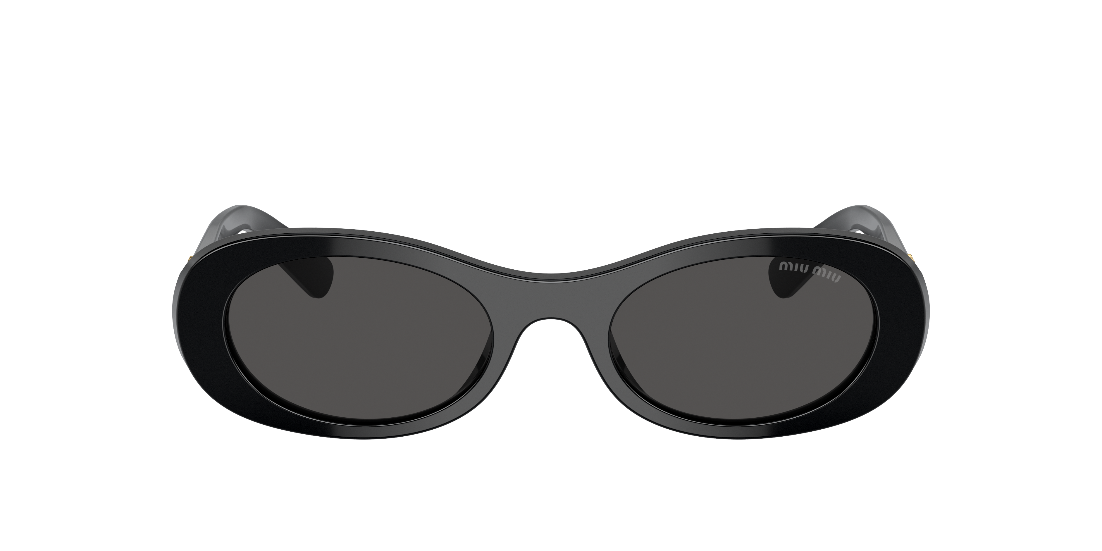 mi-mu＊ Miu Miu MU 06ZS S (50 - 20) with Grey lenses and Black frame