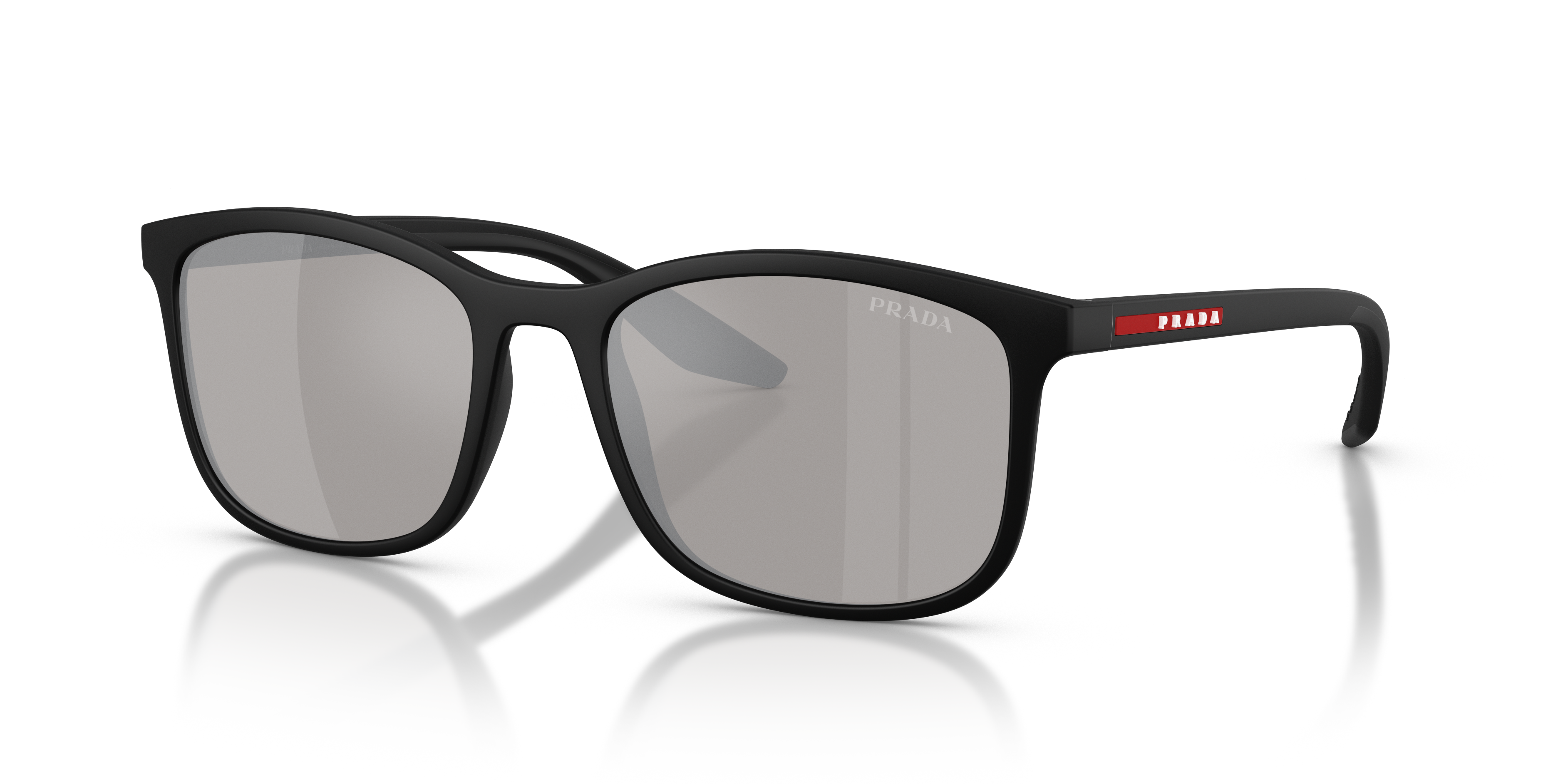 Prada Linea Rossa PS A08S XL (56 - 19) with Silver lenses and