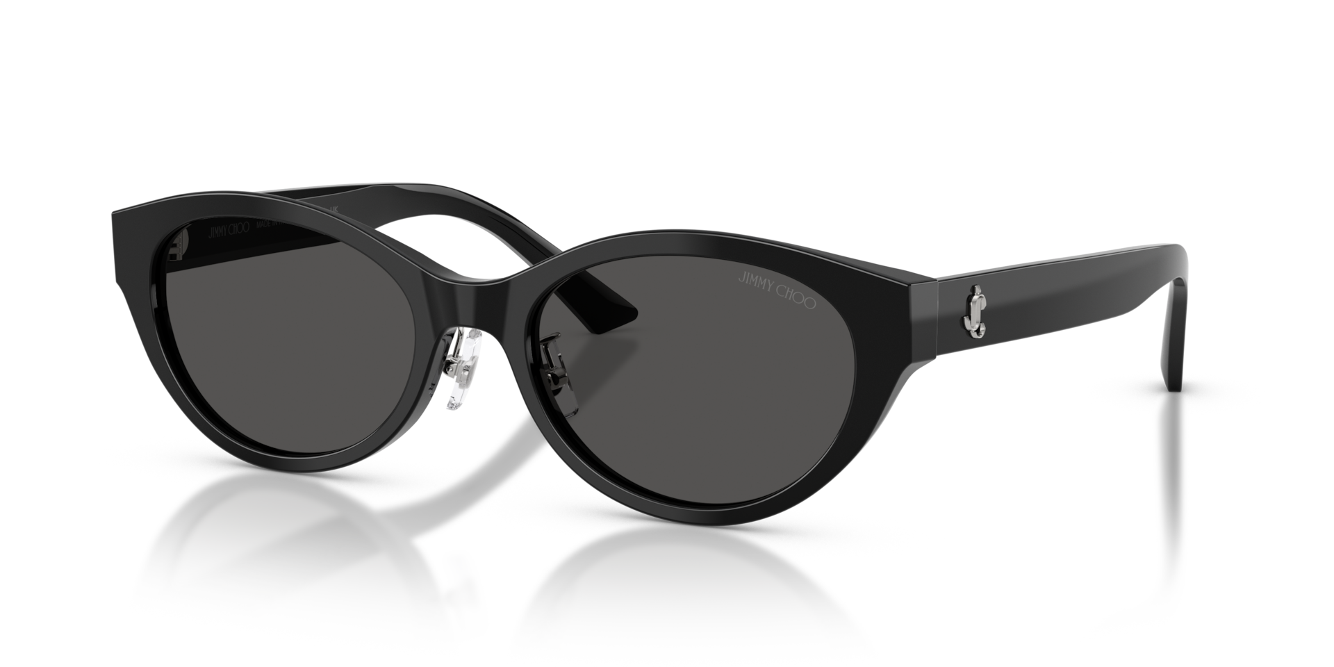 Jimmy Choo JC5064D L (55 - 19) with Grey lenses and Black frame