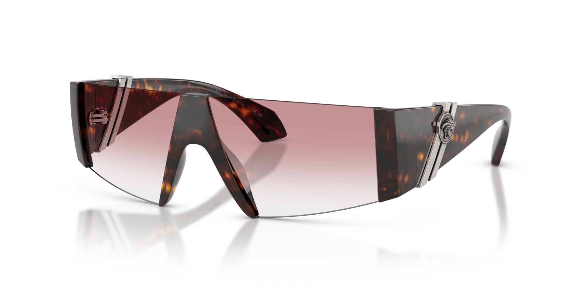 Versace VE4516 M (0 - 136) with Pink lenses and Tortoise frame