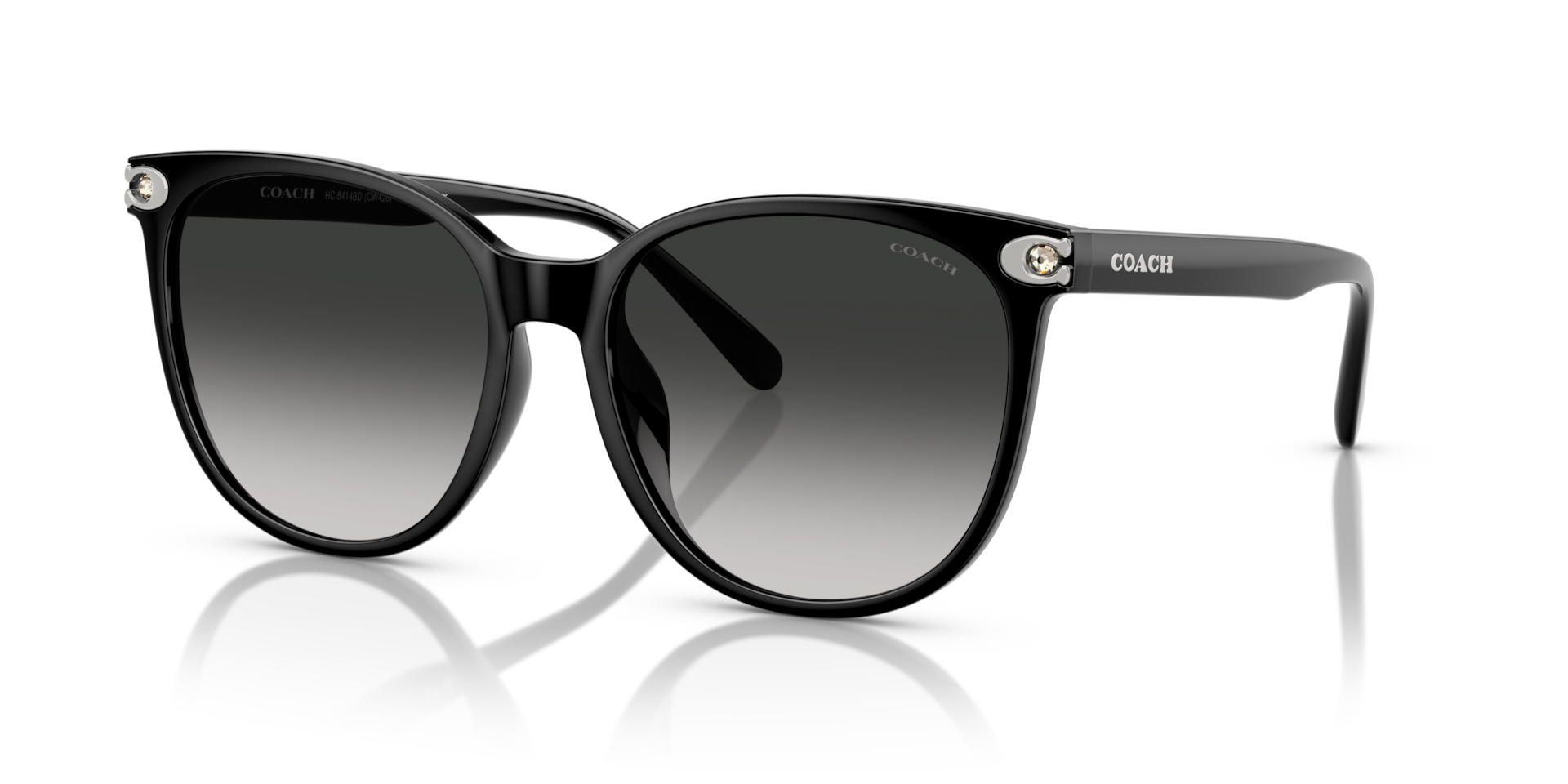 Coach CW428 L (57 - 17) with Grey lenses and Black frame