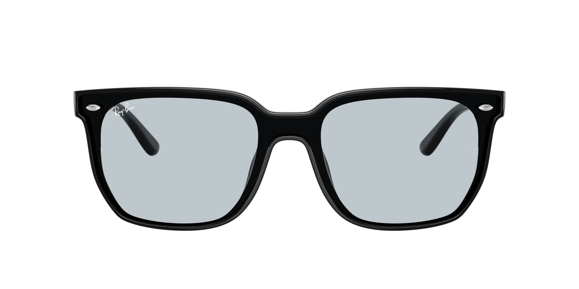 Rayban サングラス　io Ray-Ban RB4466D XL (0 - 147) with Blue lenses and Black frame