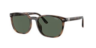 Polo Ralph Lauren PH3163 M (53 - 19) with Blue lenses and Gold