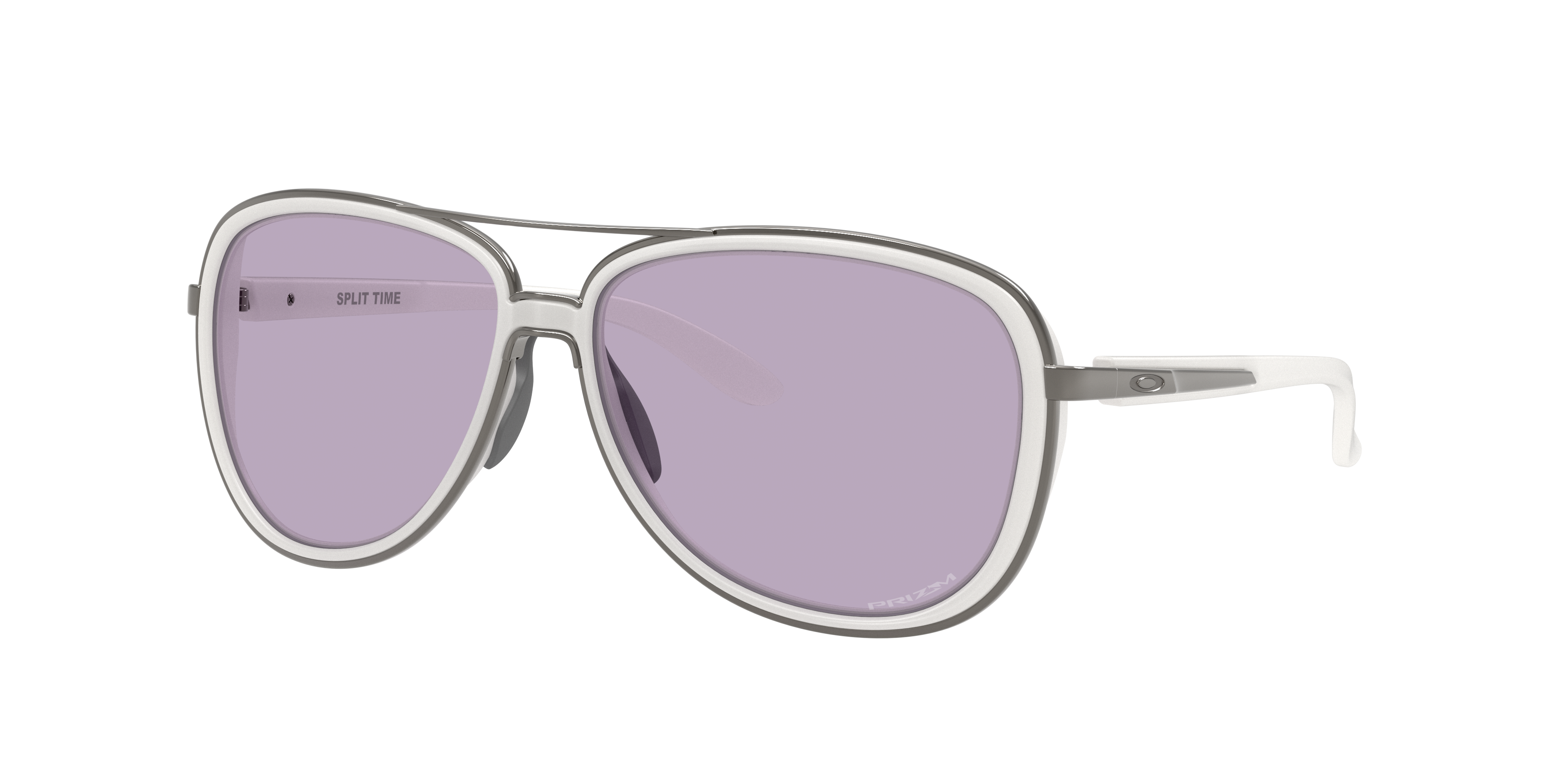 Oakley Woman Sunglass Split Time -  Frame color: Matt Vapor, Lens color: Prizm Slate