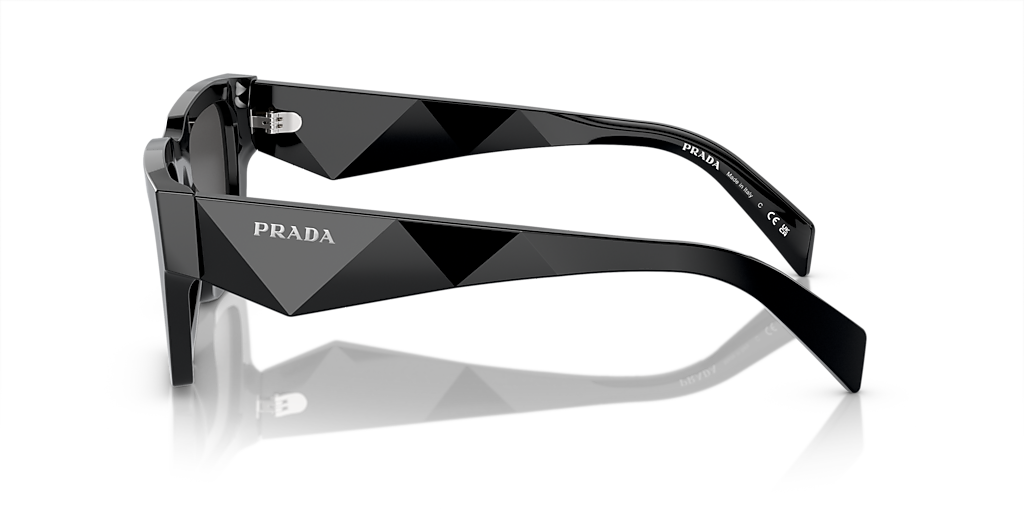 Prada PR A06S M (50 - 21) with Grey lenses and Black frame  display picture 2