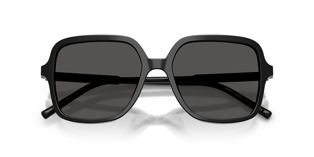 Dolce&Gabbana DG4539 L (55 - 17) with Grey lenses and Black frame