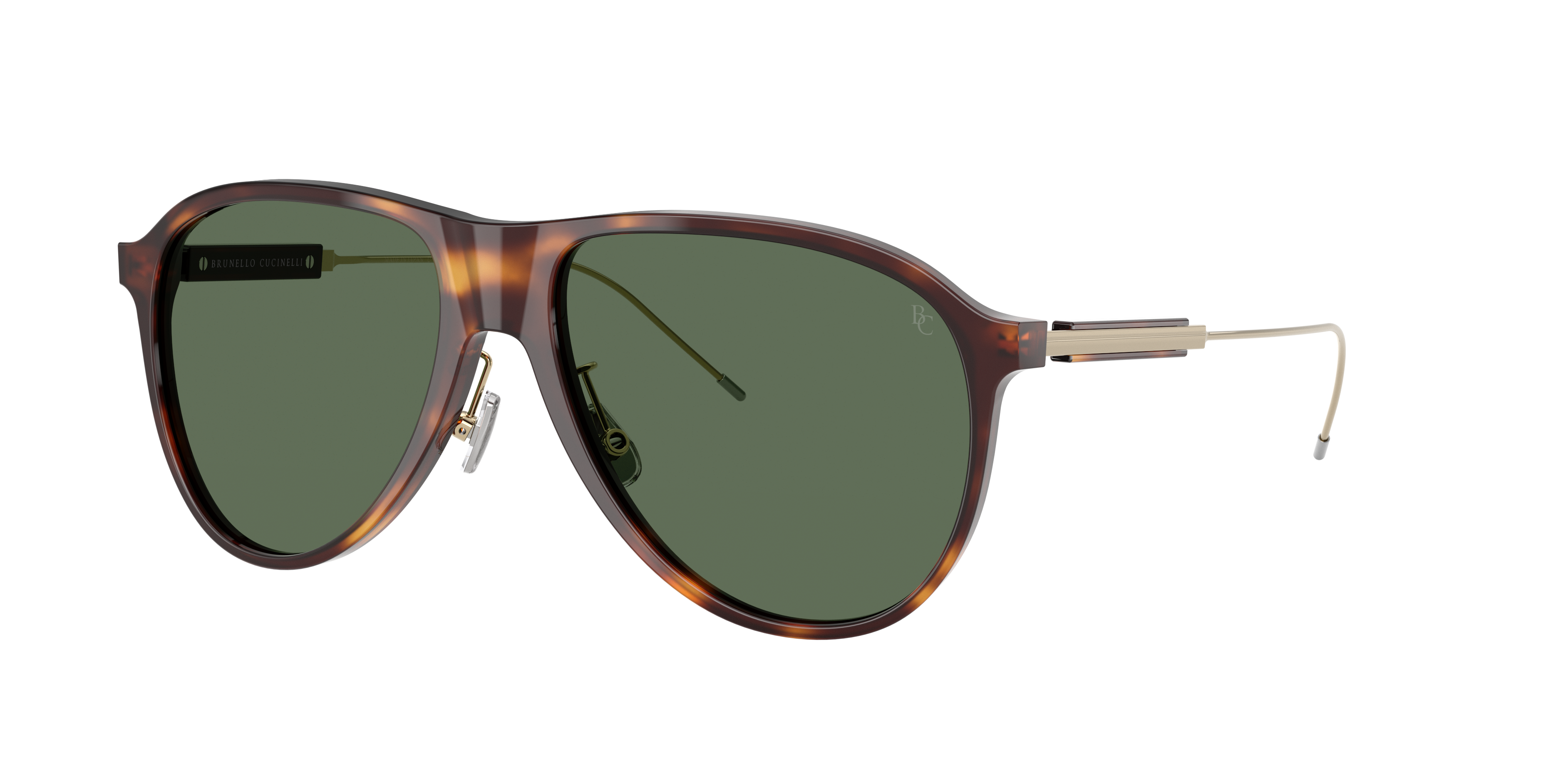 Brunello Cucinelli BC4011S L (57 - 16) with Green lenses and