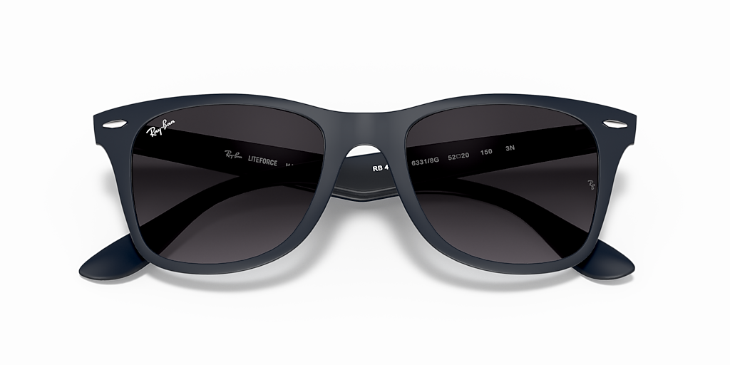 Ray-Ban Wayfarer Liteforce L (52 - 20) with Grey lenses and Blue