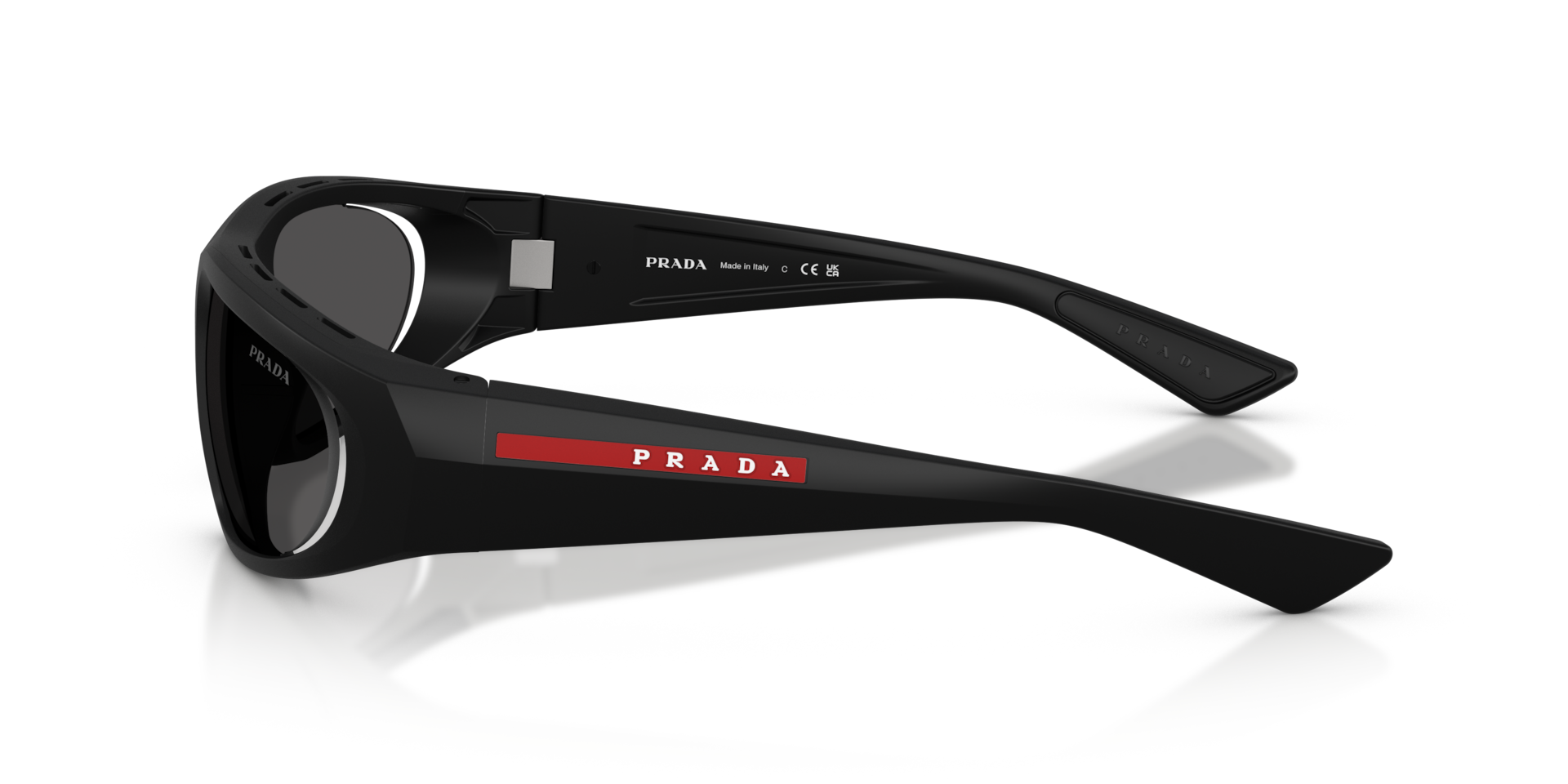 ▲専用▲ Prada2013ssベスト Prada Linea Rossa PS B03S L (57 - 16) with Grey lenses and Black