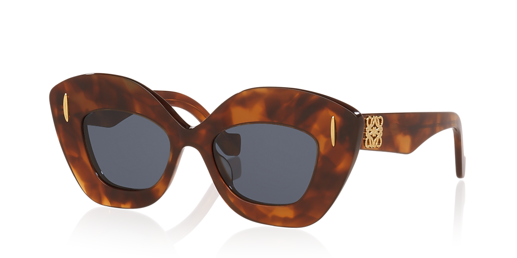 Loewe Anagram LW40127I XXS (48 - 18) with Blue lenses and Tortoise