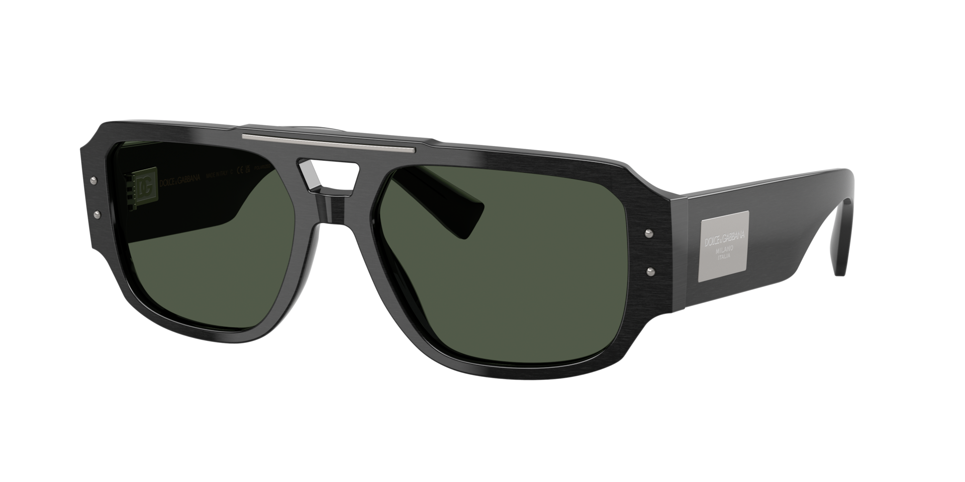 Dolce&Gabbana DG4482 XL (57 - 18) with Green lenses and Black