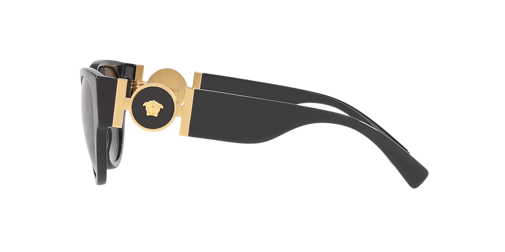 Versace VE4368 L (56 - 17) with Grey lenses and Black frame