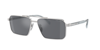 Prada PR A57S L (58 - 15) with Grey lenses and Silver frame
