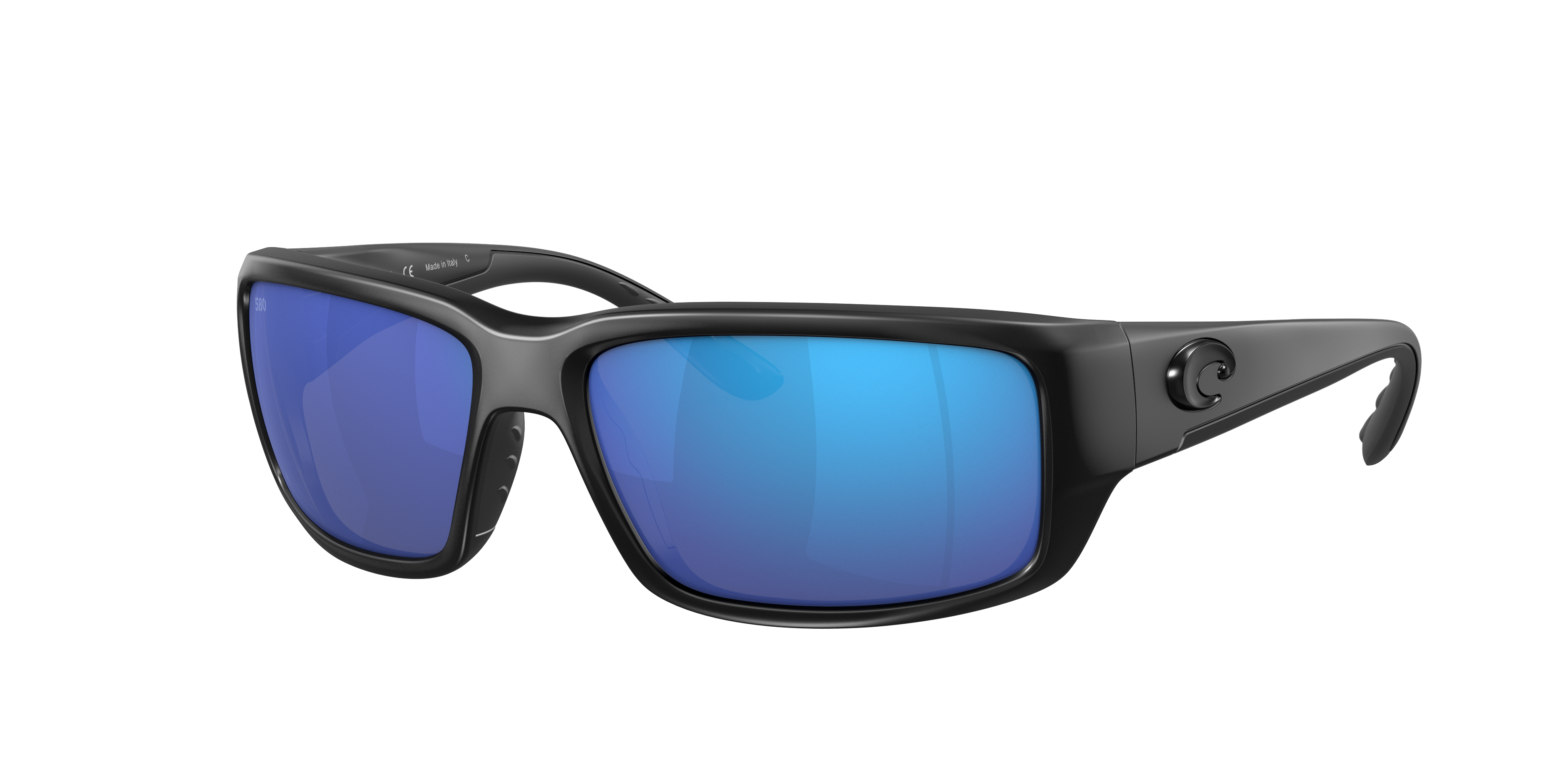 Costa Man Sunglass Fantail -  Frame color: Blackout, Lens color: Blue Mirror