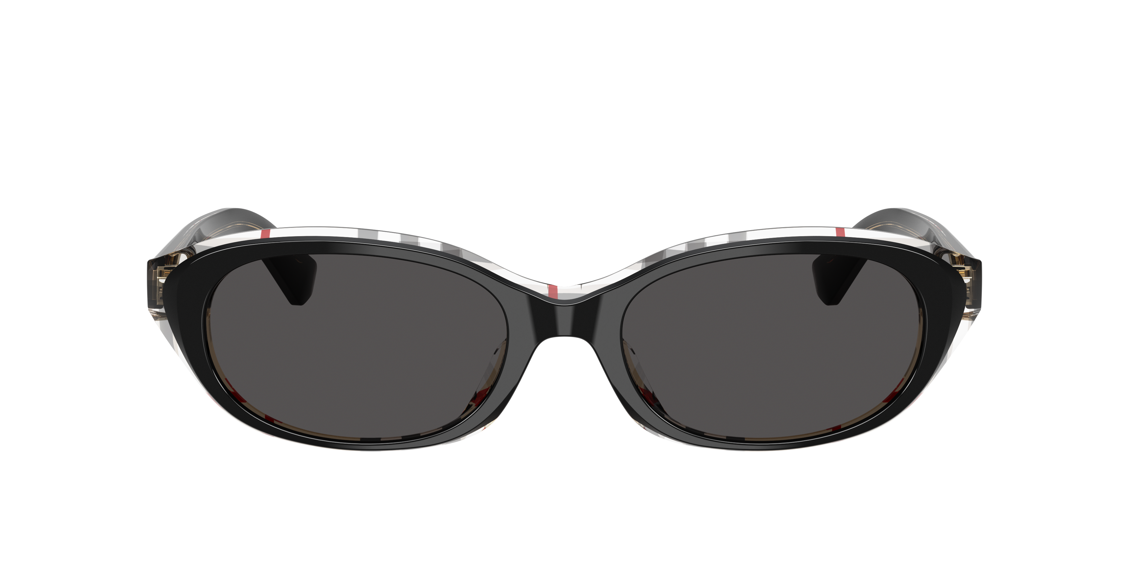 Burberry BE4447D XL (55 - 19) with Grey lenses and Black frame