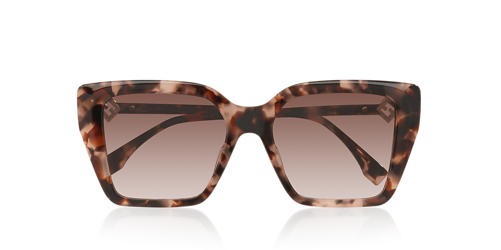 Fendi Ff Diamonds FE40161I S (54 - 18) with Brown lenses and
