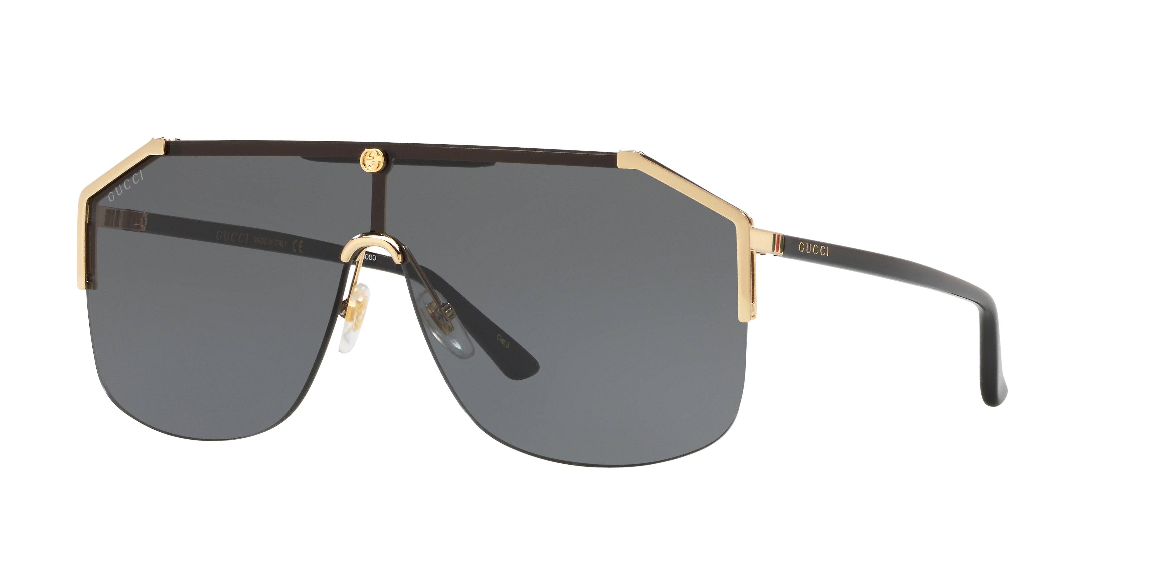Gucci GG0291S XXL (99 - 160) with Grey lenses and Grey frame