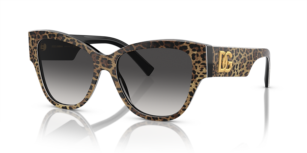 Dolce&Gabbana DG4449 M (54 - 16) with Grey lenses and Black frame