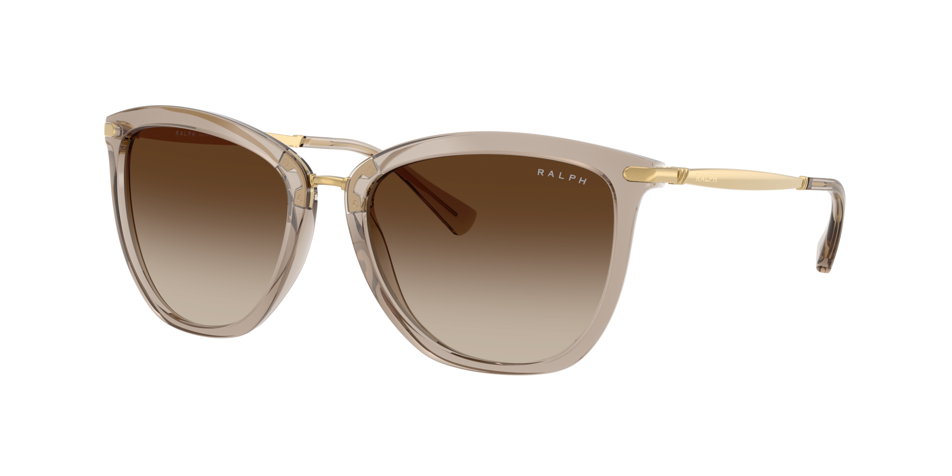 Ralph Woman Sunglass RA5245 Frame color Shiny Beige Lens color Gradient Brown