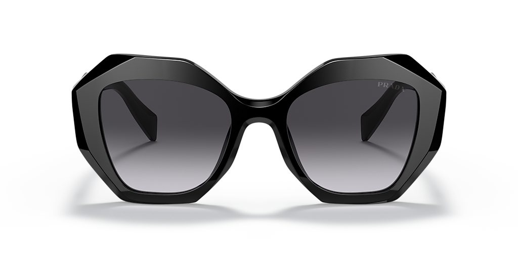 PRADA サングラス SPR 16V 53□20 Prada PR 16WS M (53 - 20) with Grey lenses and Black frame