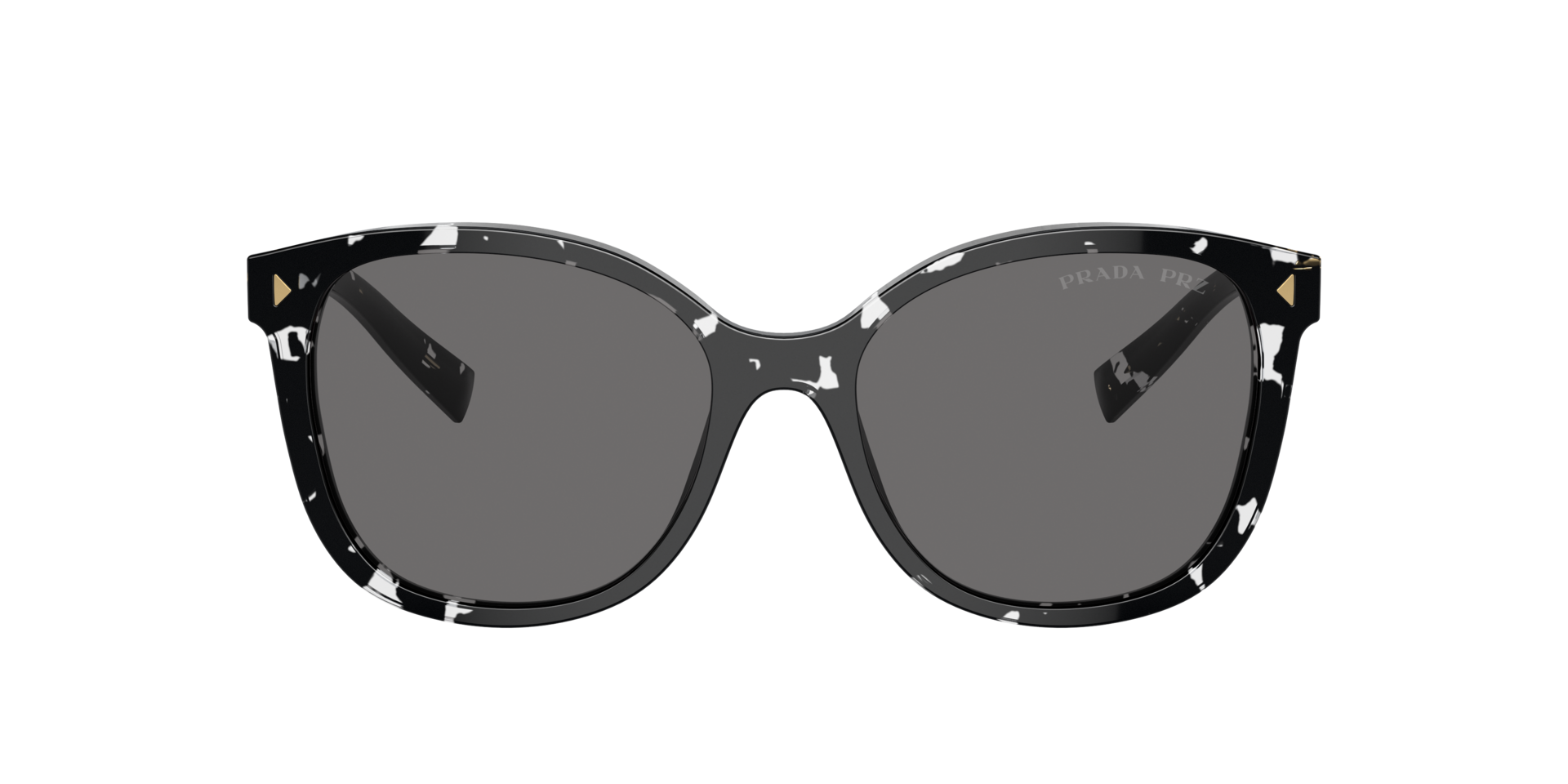 Prada PR 22ZS S (53 - 17) with Transparent lenses and Black frame
