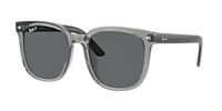 Ray-Ban RB4401D XXL (57 - 20) with Grey lenses and Black frame