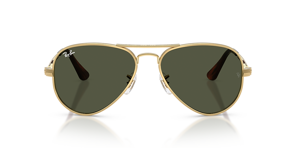 Ray-Ban Aviator Max XXL (62 - 16) with Green lenses and Gold frame