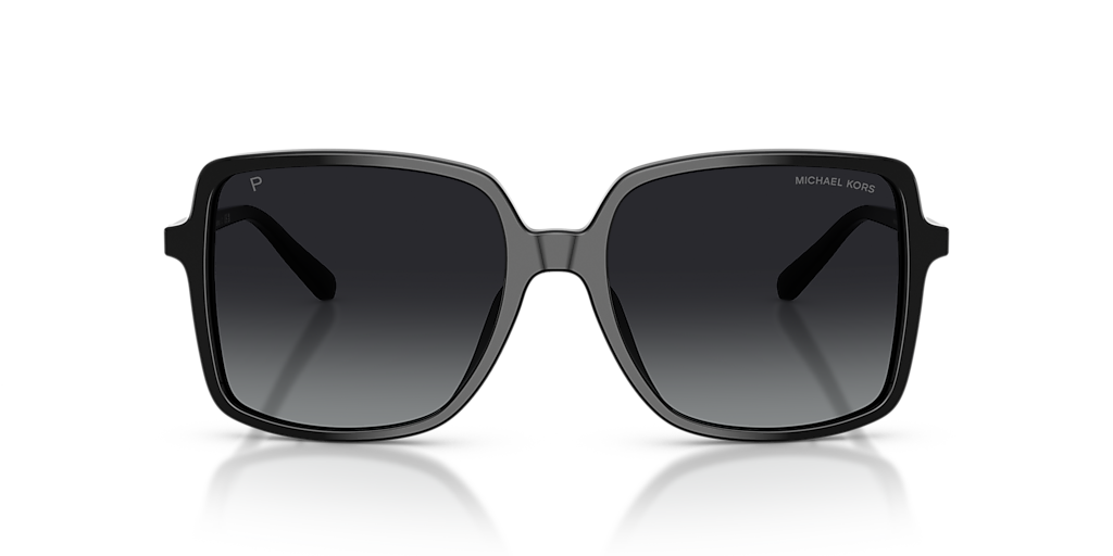 Michael Kors Polarized Black Oversized Square Women\'s Sunglasses $154 Retail Michael Kors Polarized Sunglasses for Women | Nordstrom main image 4