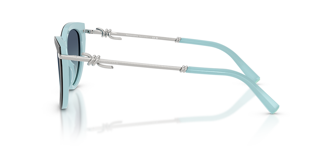 Tiffany & Co. TF4253 XL (55 - 16) with Blue lenses and Black frame