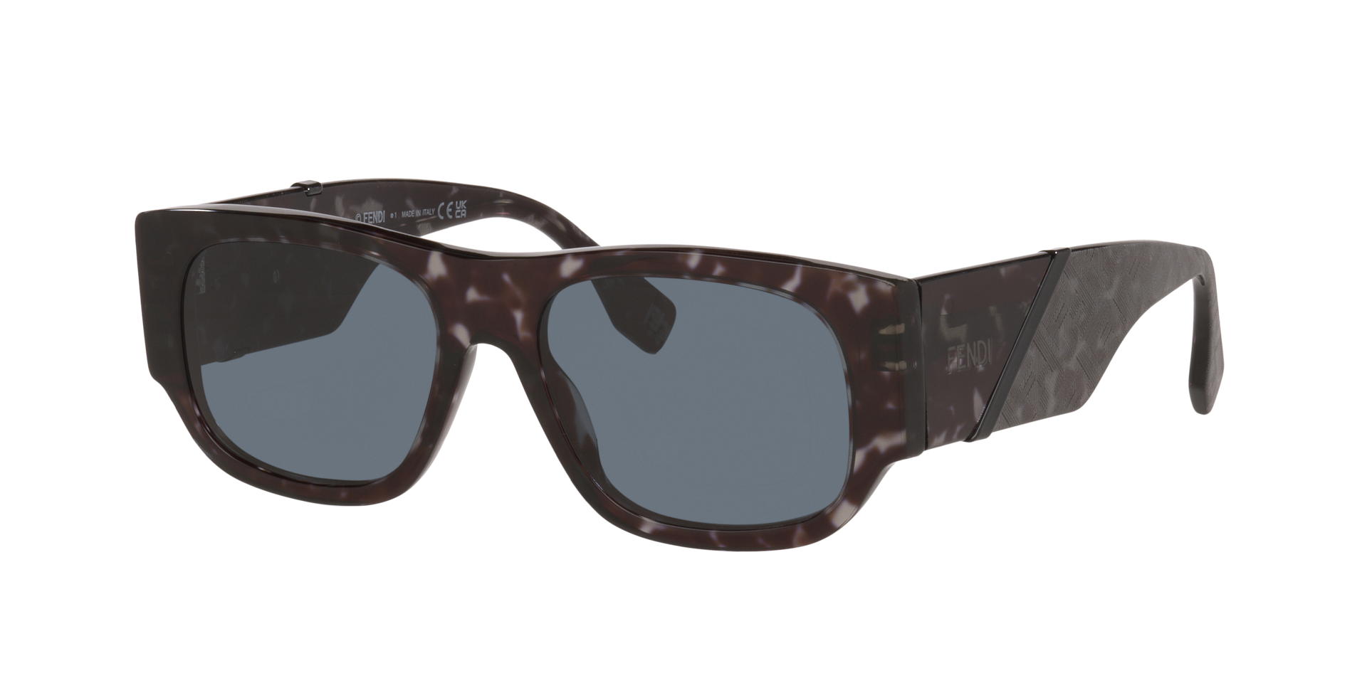 Fendi Homme Sunglass Fendi Diagonal FE40156I - Couleur du Monture caille Couleur de Lentille Gris 175 €
