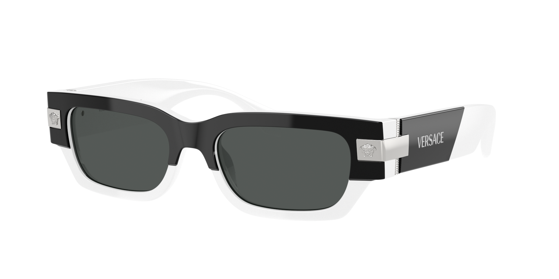 Versace VE4465 XXL (53 - 18) with Grey lenses and Black frame