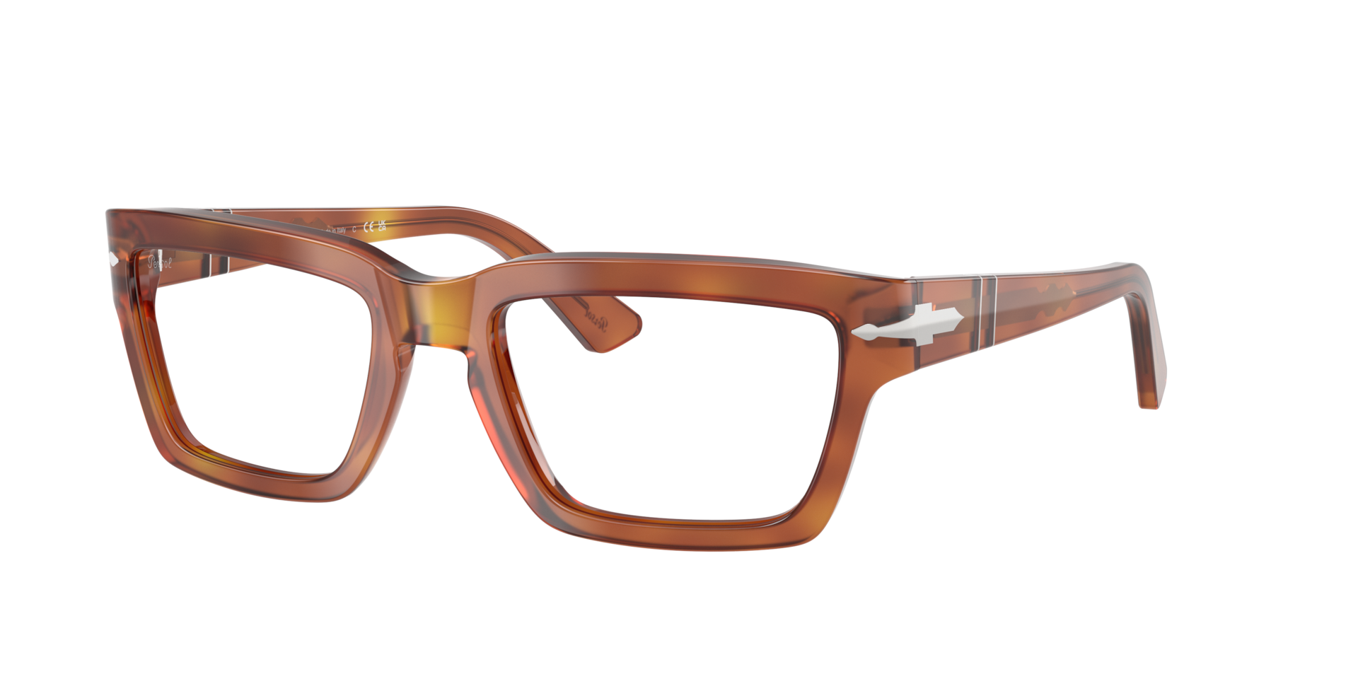 Persol Homme Sunglass PO3363S - Transitions - Couleur du Monture Terre de Sienne Couleur de Lentille Transitions 8 Vert 183 €